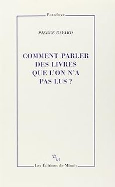 comment parler des livres que l on n a pas lus ?-9782707319821