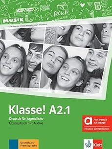 klasse! a2.1 deutsch fur jugendliche -hybride allango--9783126073721
