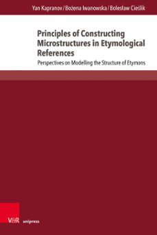 principles of constructing microstructures in etymological references (ebook)-9783847017721