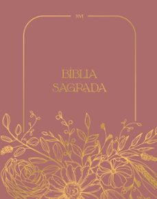 biblia nvi com espaço para anotaçes central, capa dura rosa floral, espiral, leitura perfeita (ebook)-9786552175021