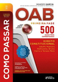 como passar na oab (ebook)-wander garcia-9786561208321