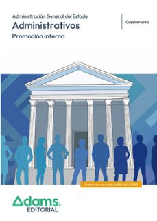 administrativos de la administración general del estado.promoción interna. cuestionarios-9788410777521