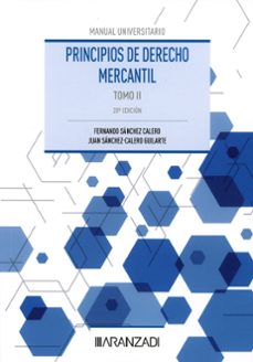 principios de derecho mercantil (tomo ii)-fernando sanchez calero-9788411637121