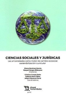 ciencias sociales y juridicas. las universidades como motor de cambio ecosocial: sostenibilizacion curricular-9788411833721