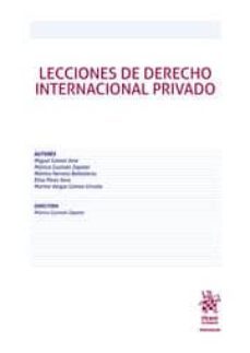 lecciones de derecho internacional privado-monica guzman zapater-9788413362021