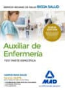 auxiliares de enfermeria del servicio riojano de salud-9788414202821