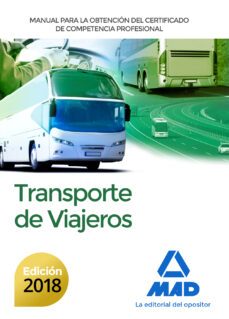 manual para la obtencion del certificado de competencia profesional de transporte de viajeros-9788414214121