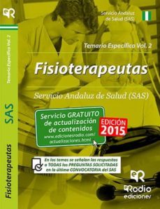 fisioterapeutas del sas. temario especifico. volumen 2-9788416232321