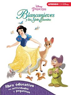 blancanieves y los siete enanitos (libro educativo disney con act ividades y pegatinas)-9788416548521