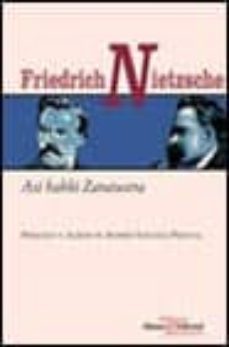 asi hablo zaratustra-9788420663821