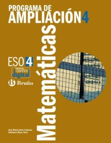 programa de ampliación de matemáticas 4 eso educación secundaria obligatoria - segundo ciclo - 4º-9788421673621