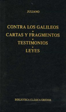 contra los galileos. cartas y fragmentos. testimonios. leyes (ebook)-9788424930721