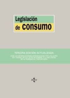 legislacion de consumo (3ª ed.)-maria angeles parra lucan-9788430950621