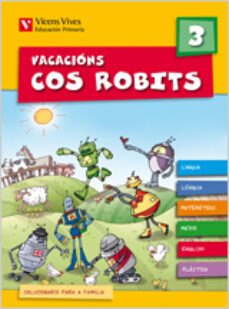 vacacions cos robits 3 (libro e soluc. galicia)-9788431699321