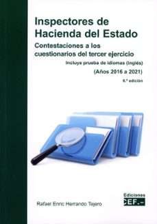 inspectores de hacienda del estado 2023. contestaciones a los cuestionarios del tercer ejercicio-9788445446621