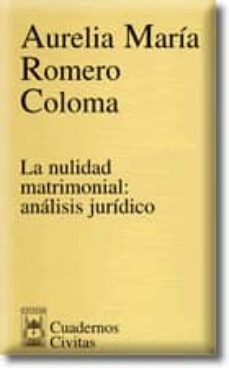 la nulidad matrimonial: analisis juridico-9788447017621