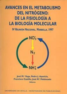 avances en el metabolismo del nitrogeno-9788447204021