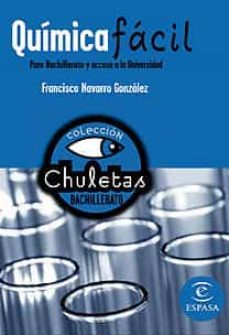 quimica facil para bachillerato (chuletas)-9788467027921
