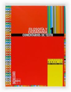 comentario texto filosofia 1º bachillerto (2009)-9788467534221