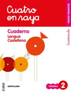 lengua cuatro raya 2º educacion primaria cuaderno 1 cuadricula ed 2019 cast.-9788468057521