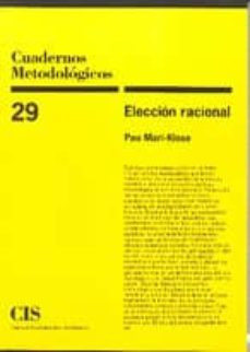 eleccion racional-pau mari klose-9788474762921