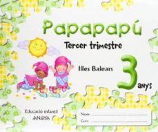 papapapu 3 anys. 3º trimestre /illes balears/ catalan-9788476479421