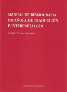manual de bibliografia española de traduccion e interpretacion-9788479083021