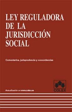 ley reguladora de la jurisdiccion social-9788483423721