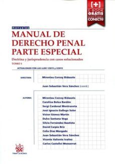manual de derecho penal parte especial tomo 1 doctrina y jurispru dencia con casos solucionados-9788491191421