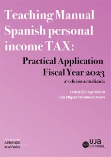 teaching manual spanish personal income tax. practical application (ebook)-leticia gallego valero-luis miguel hermoso chaves-9788491596721