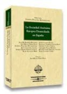 sociedad anonima europea domiciliada en españa-9788497676021