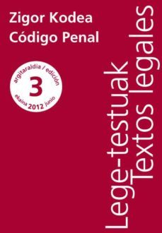 zigor kodea / codigo penal-9788498303421