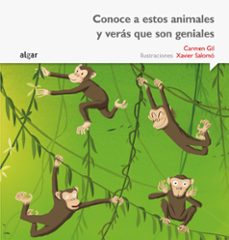 conoce a estos animales y veras que son geniales (letra imprenta)-9788498457421