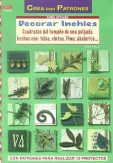decorar inchies: crea con patrones-9788498742121