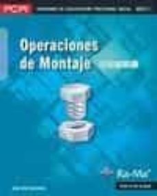 operaciones de montaje (mf0088_1)-raul diaz baltasar-9788499641621
