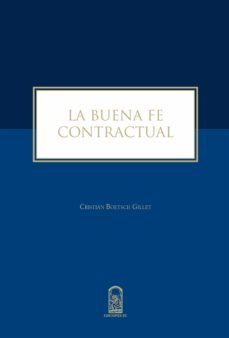 la buena fe contractual (ebook)-cristian boetsch gillet-9789561426221