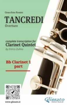 bb clarinet 1 part of "tancredi" for clarinet quintet (ebook)-9791220872621