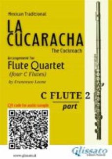 flute 2 part of "la cucaracha" for flute quartet (ebook)-9791221391121