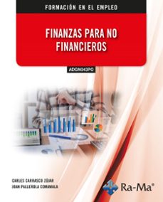 (adgn043po) finanzas para no financieros-carles carrasco zujar-9791387642921