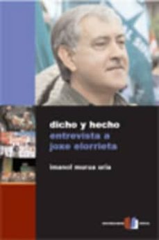 dicho y hecho: entrevista a joxe elorrieta-imanol murua uria-8435226118031