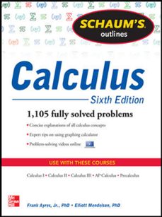 calculus (6th ed.) (schaum s outlines)-9780071795531