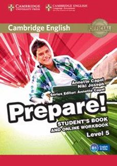 cambridge english prepare! 5 student s book and online workbook-9781107497931