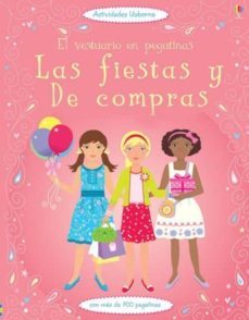 las fiestas y de compras (vestuario en pegatinas)-fiona watt-9781409572831