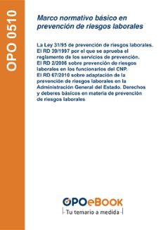 marco normativo basico en prevencion de riesgos laborales. (ebook)-9781524317331