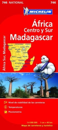 africa centro-sur, madagascar 2012 (1:4000000) (ref. 746) (mapa n ational)-9782067172531