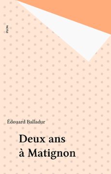 deux ans a matignon (ebook)-edouard balladur-9782259236331
