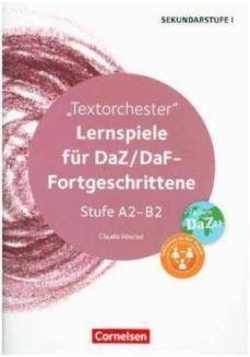lernspiele a2/b2: juegos de clase-claudia boeschel-9783589153831