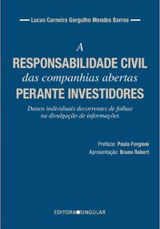 a responsabilidade civil das companhias abertas perante investidores (ebook)-lucas carneiro gorgulho mendes barros-9786586352931