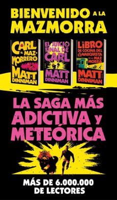 pack bienvenido a la mazmorra (carl el mazmorrero | el juicio final de carl | el libro de cocina del anarquista) (carl el mazmorrero) (ebook)-matt dinniman-9788410466531
