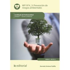 (i.b.d.) seag0211 prevención de riesgos ambientales. gestion-9788411038331